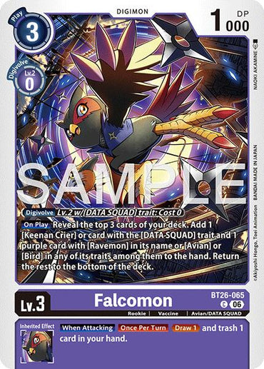 Falcomon [BT26-065] [Timeless Bonds]