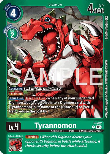 Tyrannomon [P-202] [Limited Card Pack -Final Crest-]