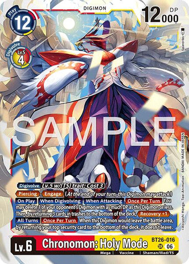 Chronomon: Holy Mode [BT26-016] [Timeless Bonds]