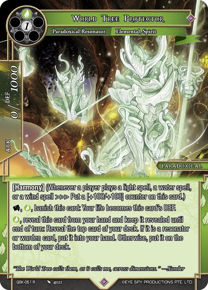 World Tree Protector (QSK-051 R) [The Quest of the Seven Keys]