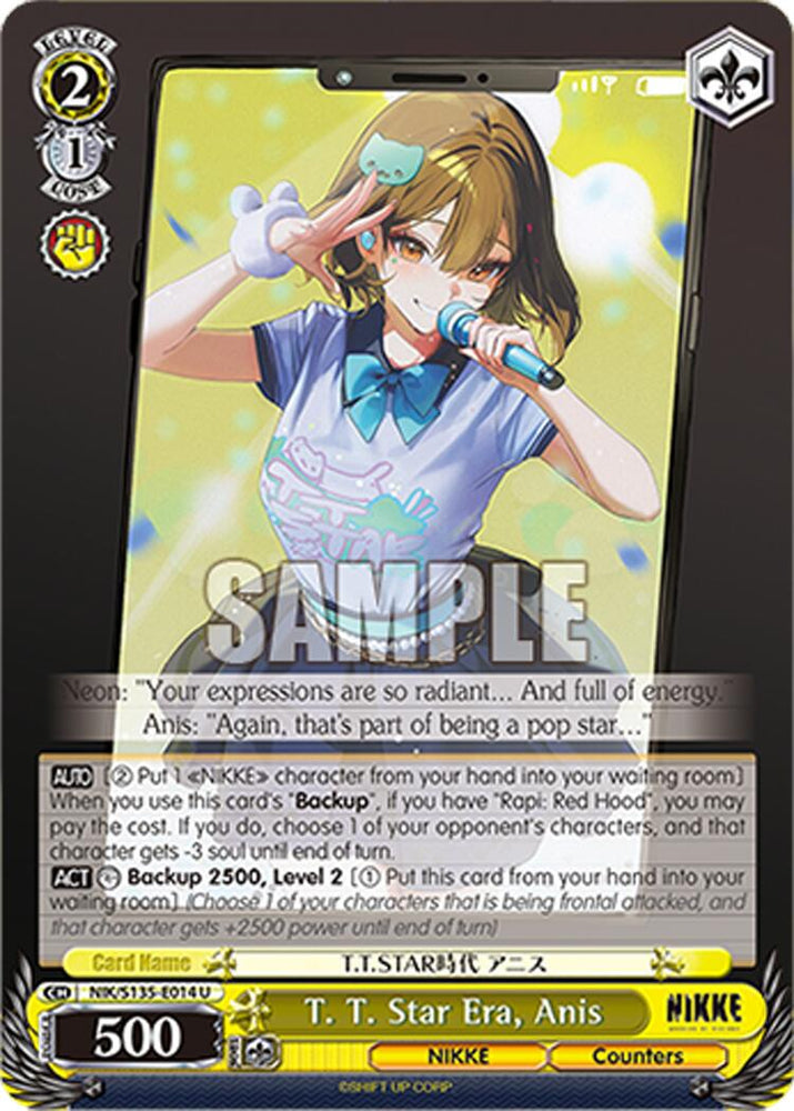 T. T. Star Era, Anis (NIK/S135-E014) [GODDESS OF VICTORY: NIKKE Vol.2]