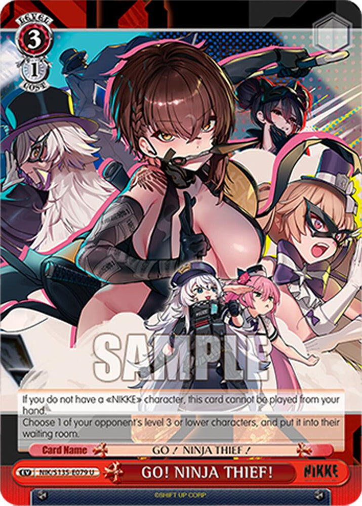 GO! NINJA THIEF! (NIK/S135-E079) [GODDESS OF VICTORY: NIKKE Vol.2]