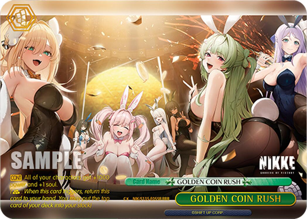 GOLDEN COIN RUSH (NIK/S135-E055R) (RRR) [GODDESS OF VICTORY: NIKKE Vol.2]