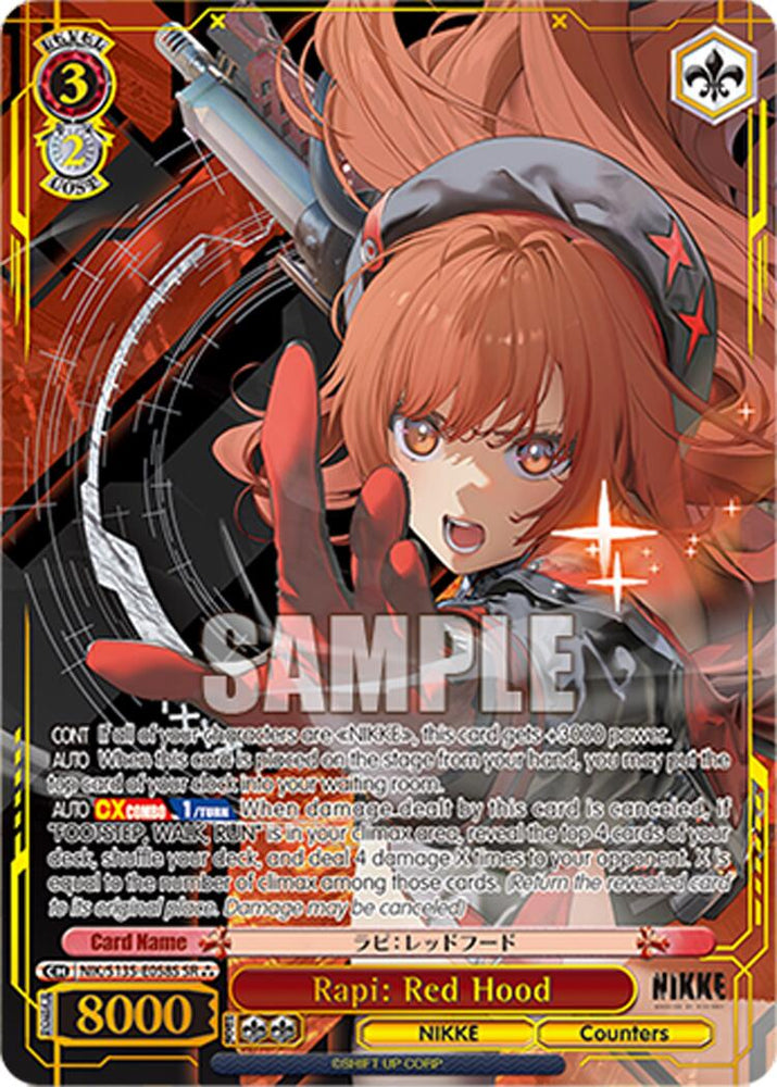 Rapi: Red Hood (NIK/S135-E058S) (SR) [GODDESS OF VICTORY: NIKKE Vol.2]