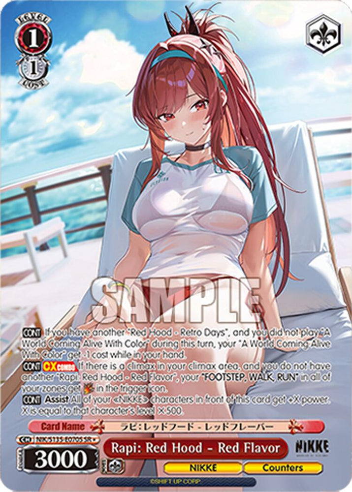 Rapi: Red Hood - Red Flavor (NIK/S135-E070S) (SR) [GODDESS OF VICTORY: NIKKE Vol.2]