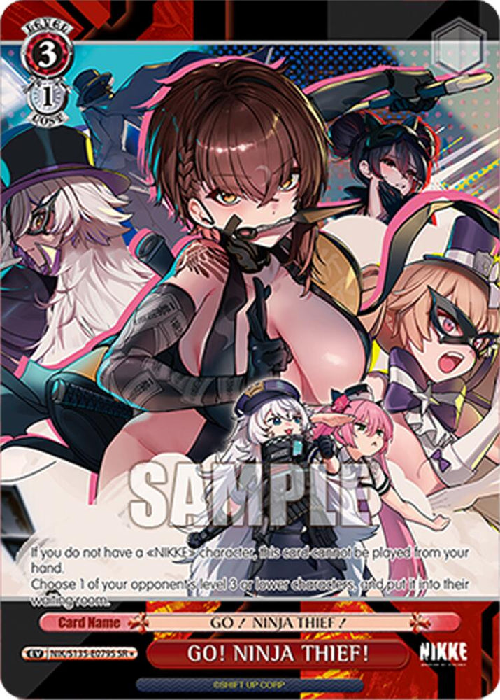 GO! NINJA THIEF! (NIK/S135-E079S) (SR) [GODDESS OF VICTORY: NIKKE Vol.2]