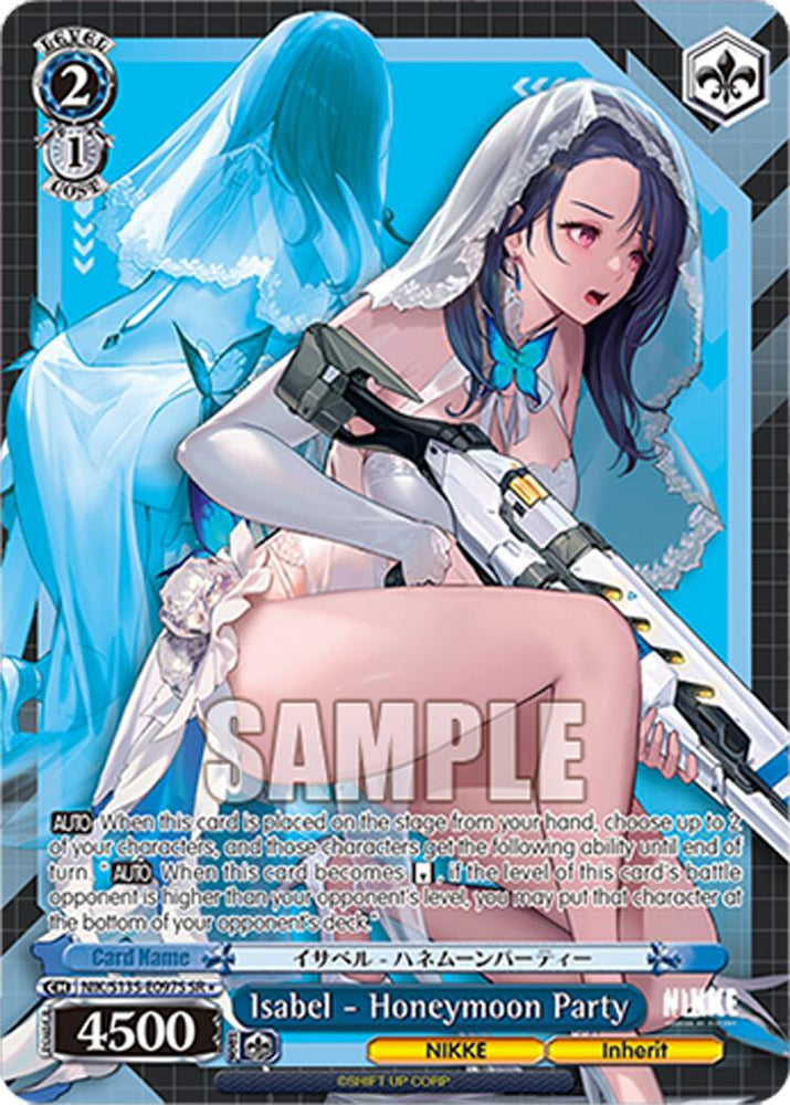 Isabel - Honeymoon Party (NIK/S135-E097S) (SR) [GODDESS OF VICTORY: NIKKE Vol.2]