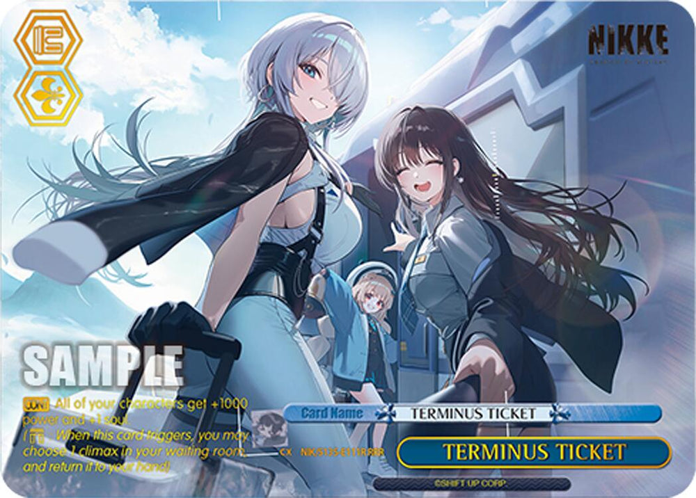 TERMINUS TICKET (NIK/S135-E111R) (RRR) [GODDESS OF VICTORY: NIKKE Vol.2]