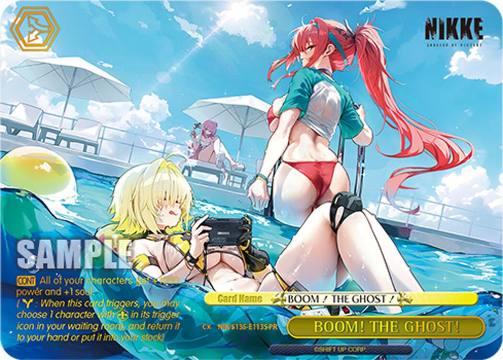 BOOM! THE GHOST! (NIK/S135-E113S) (PR) (Foil) [GODDESS OF VICTORY: NIKKE Vol.2]