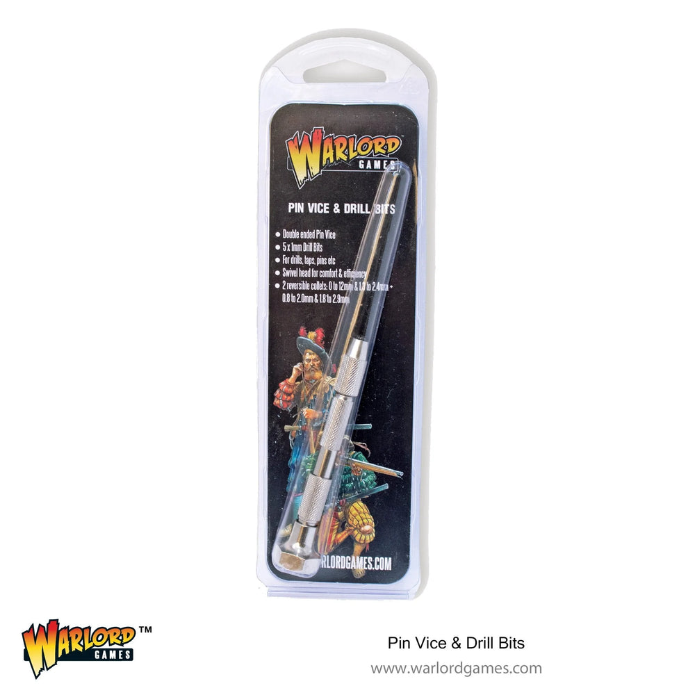 Warlord Games Pin Vice and Drill Bits