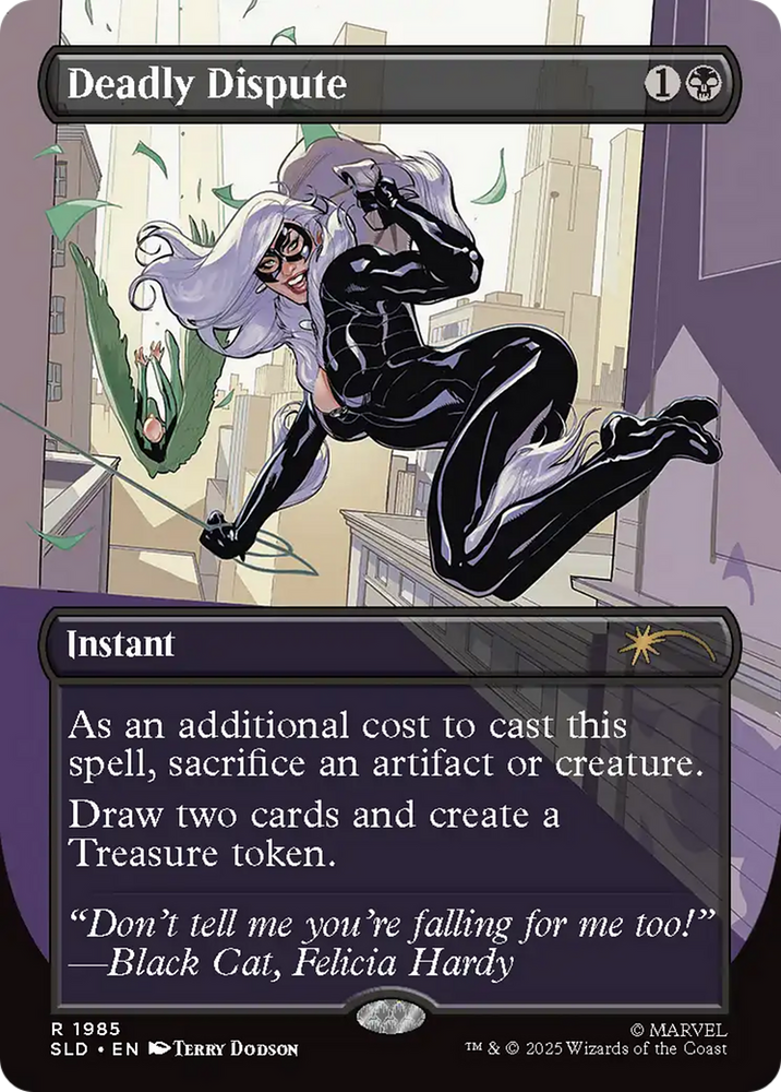 Deadly Dispute (1985) (Rainbow Foil) [Secret Lair Drop Series]