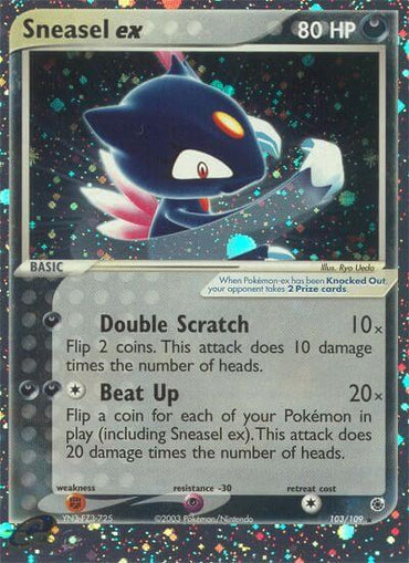 Sneasel ex (103/109) [EX: Ruby & Sapphire]