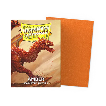 Dragon Shield - Matte - Amber