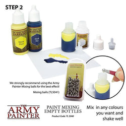Army Painter Paint Mixing Empty Bottles