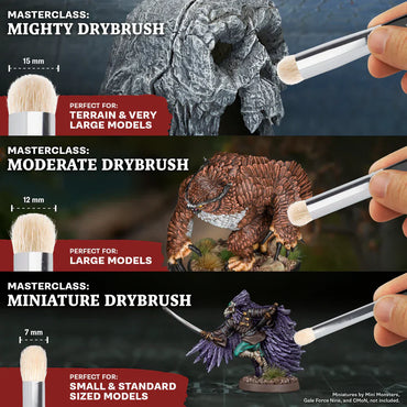 Army Painter Masterclass Drybrush Set