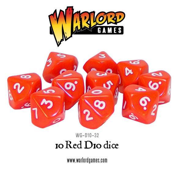 Walord Games 10 Red D10