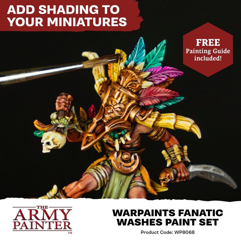 Army Painter Warpaints Fanatic Washes Paint Set