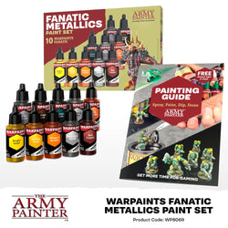 Army Painter Warpaints Fanatic Metallics Paint Set