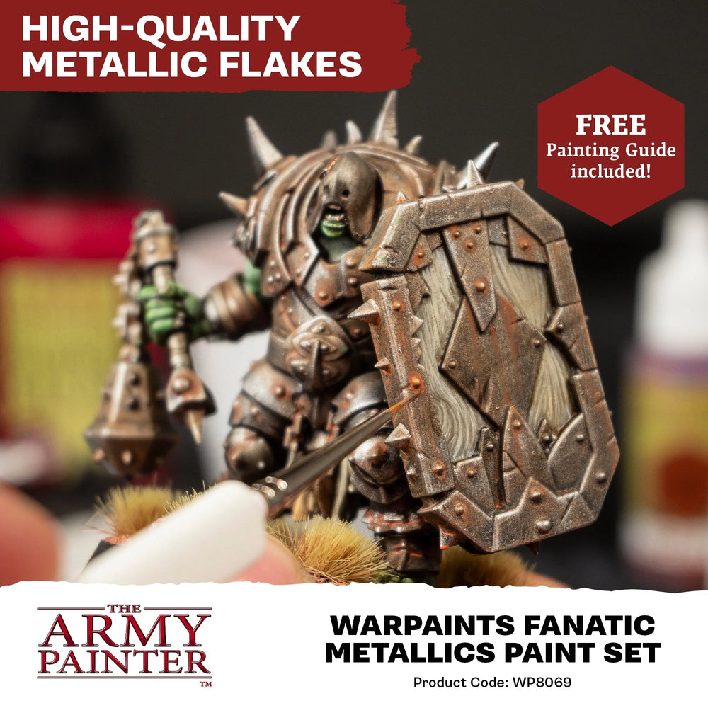 Army Painter Warpaints Fanatic Metallics Paint Set