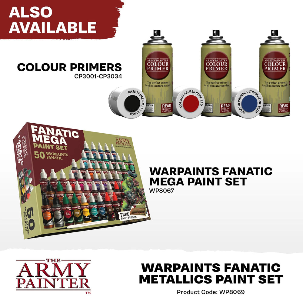 Army Painter Warpaints Fanatic Metallics Paint Set