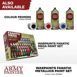 Army Painter Warpaints Fanatic Metallics Paint Set