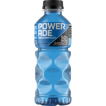 Powerade Sports Drink Mountain Berry Blast