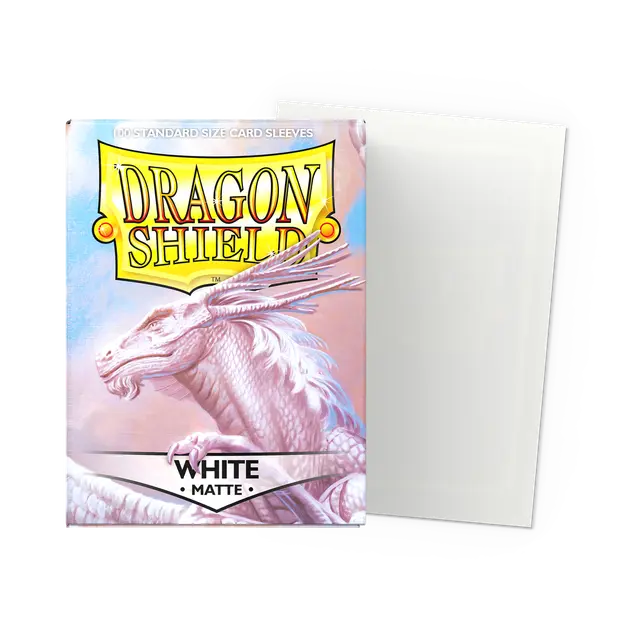Dragon Shield - Matte - White