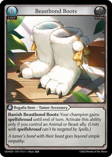 Beastbond Boots (015) [Dawn of Ashes: Starter Decks]