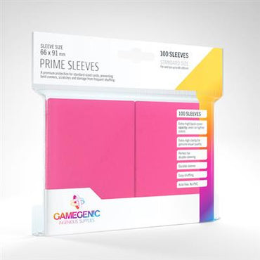 Gamegenic Matte Prime Sleeves: Pink