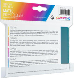 Gamegenic Matte Prime Sleeves: Blue