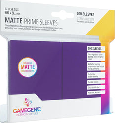 Gamegenic Matte Prime Sleeves: Purple