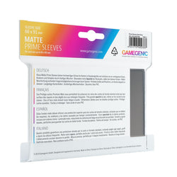 Gamegenic Matte Prime Sleeves: Black