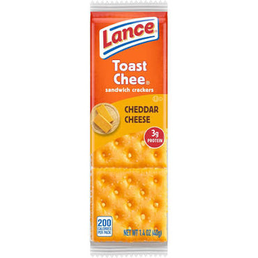 Lance Toast Chee Cheddar Cheese Sandwich Crackers