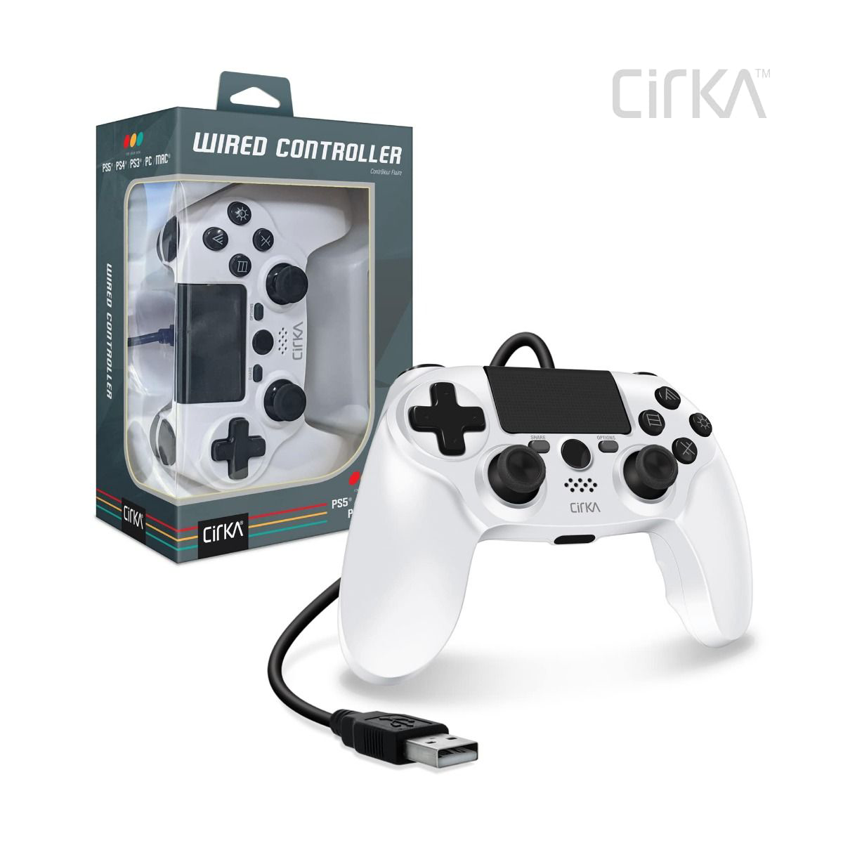 Wired Game Controller For: PS4® / PC / Mac®