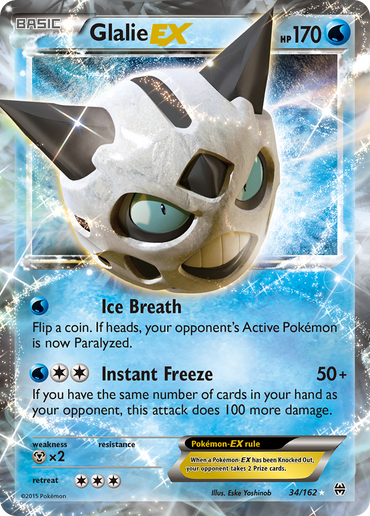 Glalie EX (34/162) [XY: BREAKthrough]