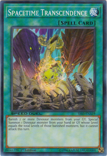 Spacetime Transcendence [SS03-ENA19] Common